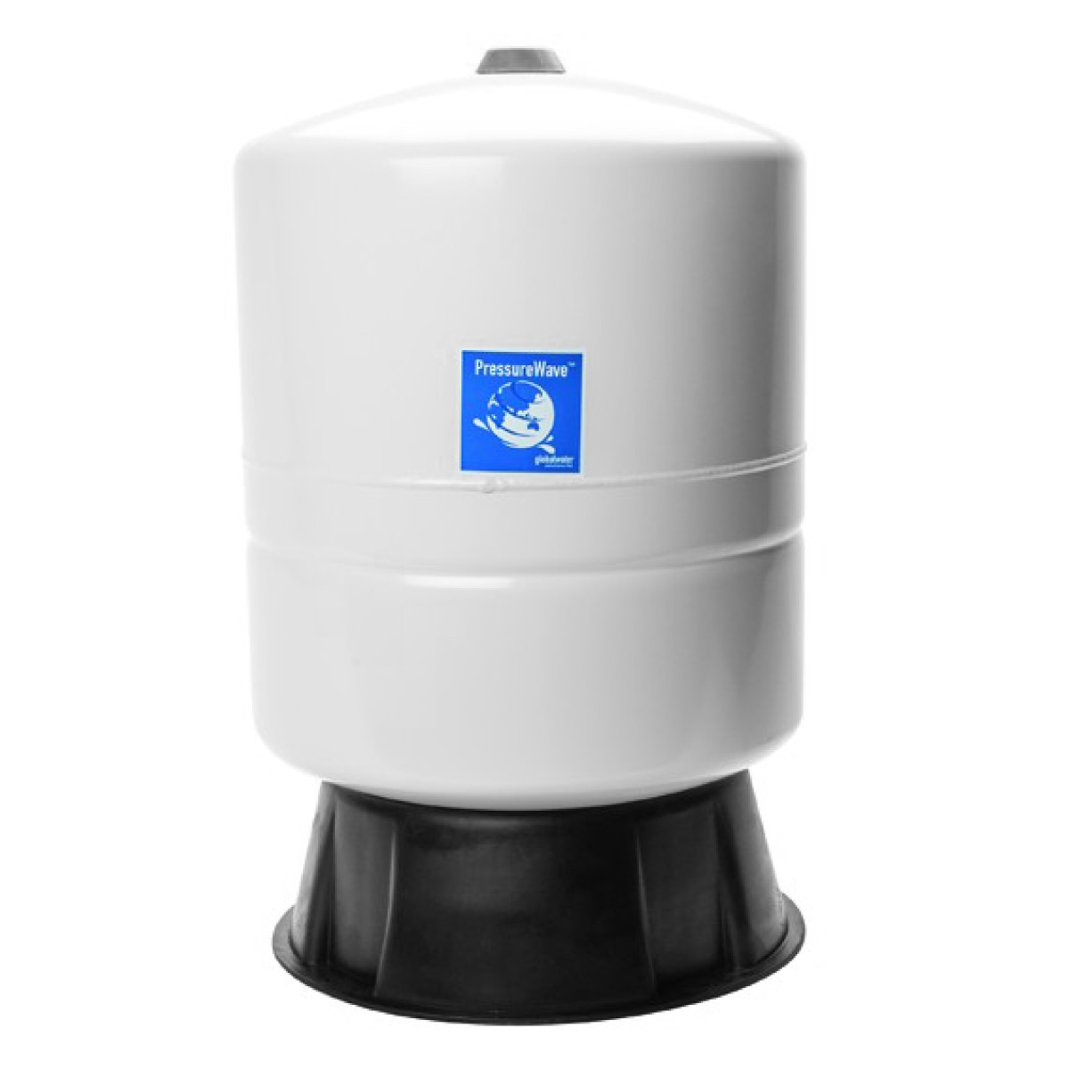IDROSFERA IN ACCIAIO INOX VERNICIATA VERTICALE CON MEMBRANA FISSA E BASE 10 B...