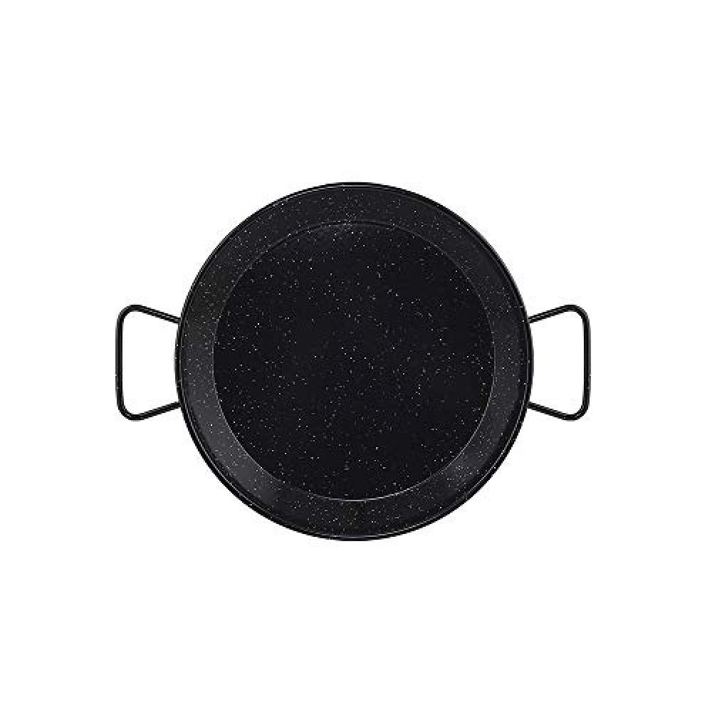 (TG. 5 Raciones) Metaltex - Padella in acciaio smaltato 5 porzioni 32 cm - NUOVO