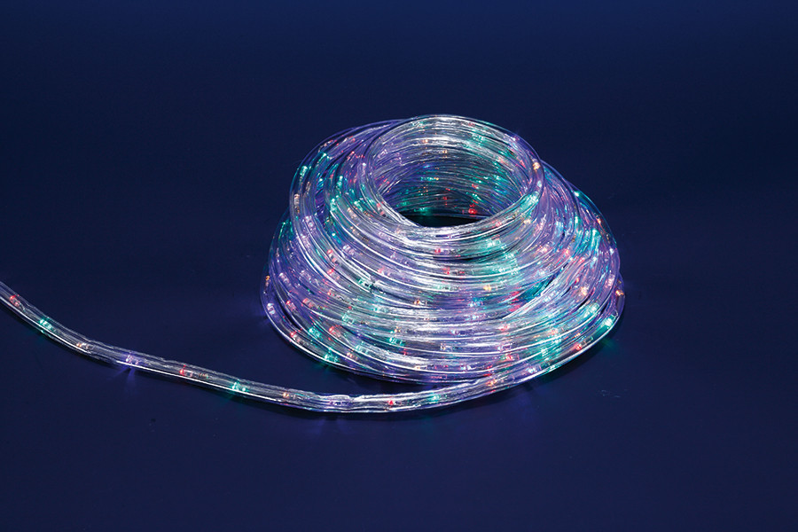 61718 NATALUNA TUBO LUMINOSO 240LED USO ESTERNO MULTICOLO CON GIOCHI MT. 10