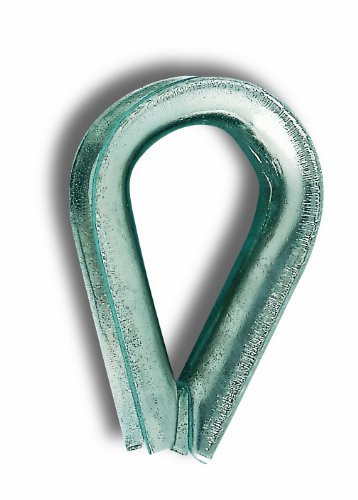 Chapuis VCS3 Confezione di 2 capocorda - Acciaio zincato - Per cavo di (D3D)