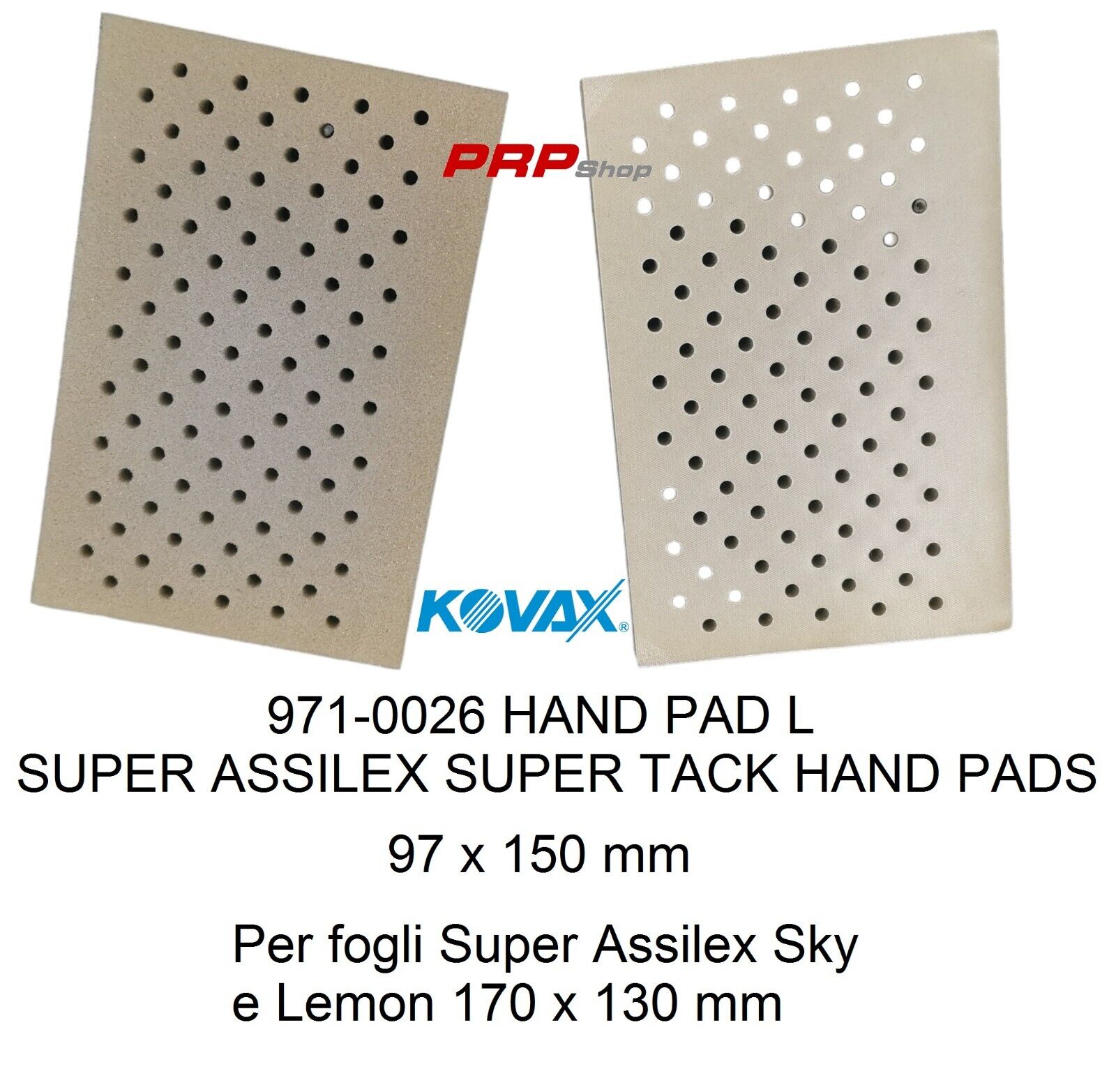 KOVAX SUPER TACK ASSILEX PAD L 971-0026 tampone distanziale spugnoso x Assilex