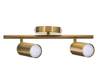 Activejet AJE-SPECTRA 2P Incassato Cilindro 2 lampadina(e) GU10 IP20 Oro double