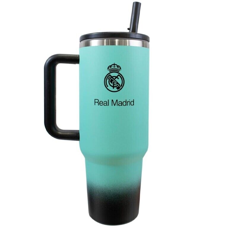 Tazza Da 40oz Del Real Madrid, Regalo Di Compleanno Prodotto Ufficiale