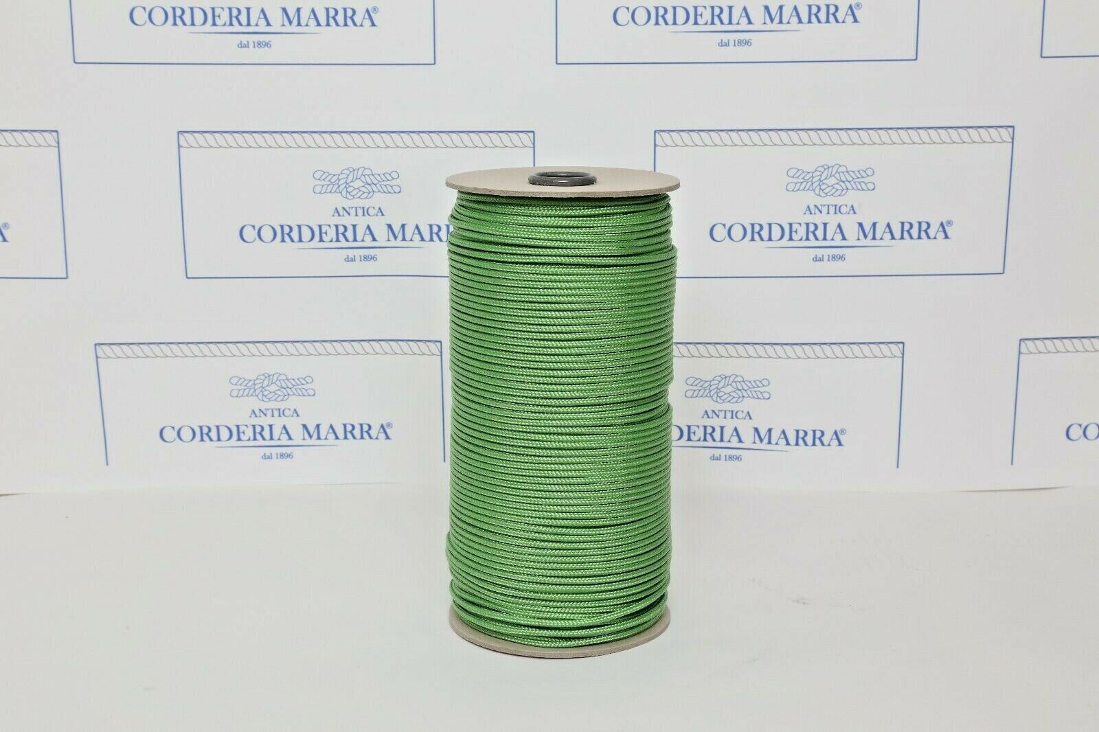 Corda Veneziana Verde (tendaggi e fai da te),3mm-200m,Antica Corderia Marra®1896