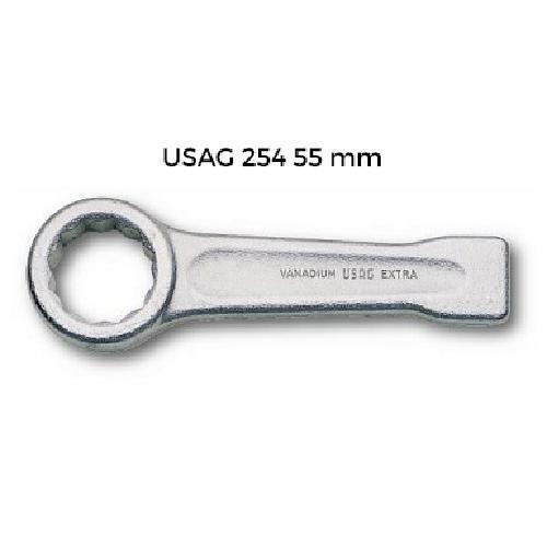Usag 254 Chiave Poligonale semplice a Percussione 55 mm