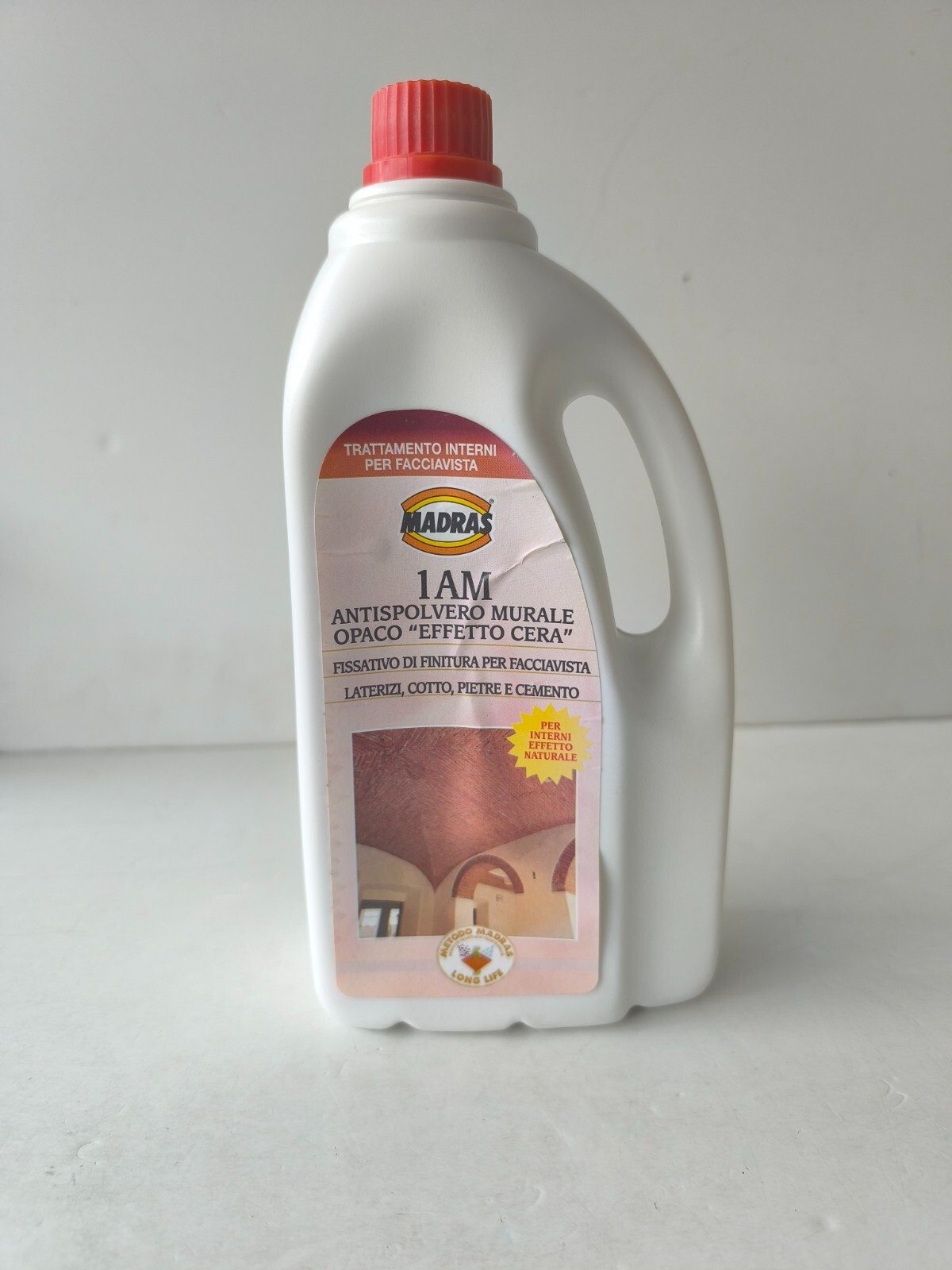 CONF. DA 1000ML. 1AM MADRAS ANTISPOLVERO MURALE OPACO "EFFETTO CERA" FISSATIVO