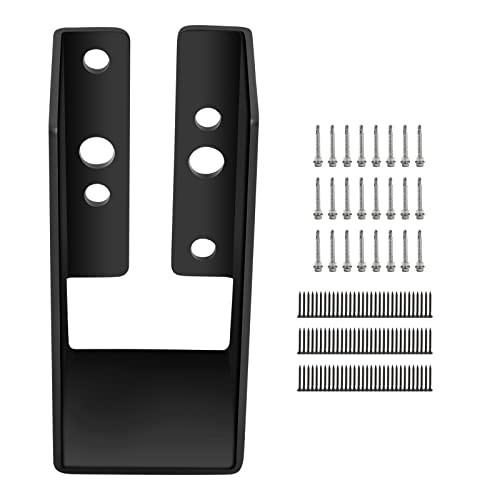 VEVOR Concealed Joist Hangers, 2in x 4in Ganci per travetti nascosti, (q2R)