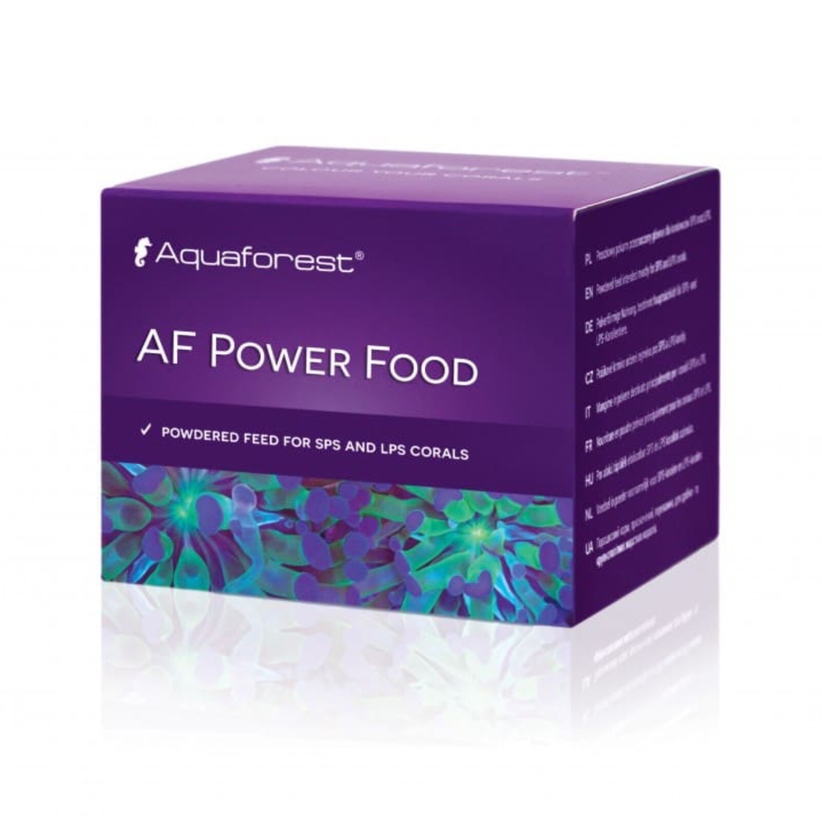 AQUAFOREST POWER FOOD 20 GR ALIMENTO CORALLI DURI SPS LPS ACQUARIO MARINO