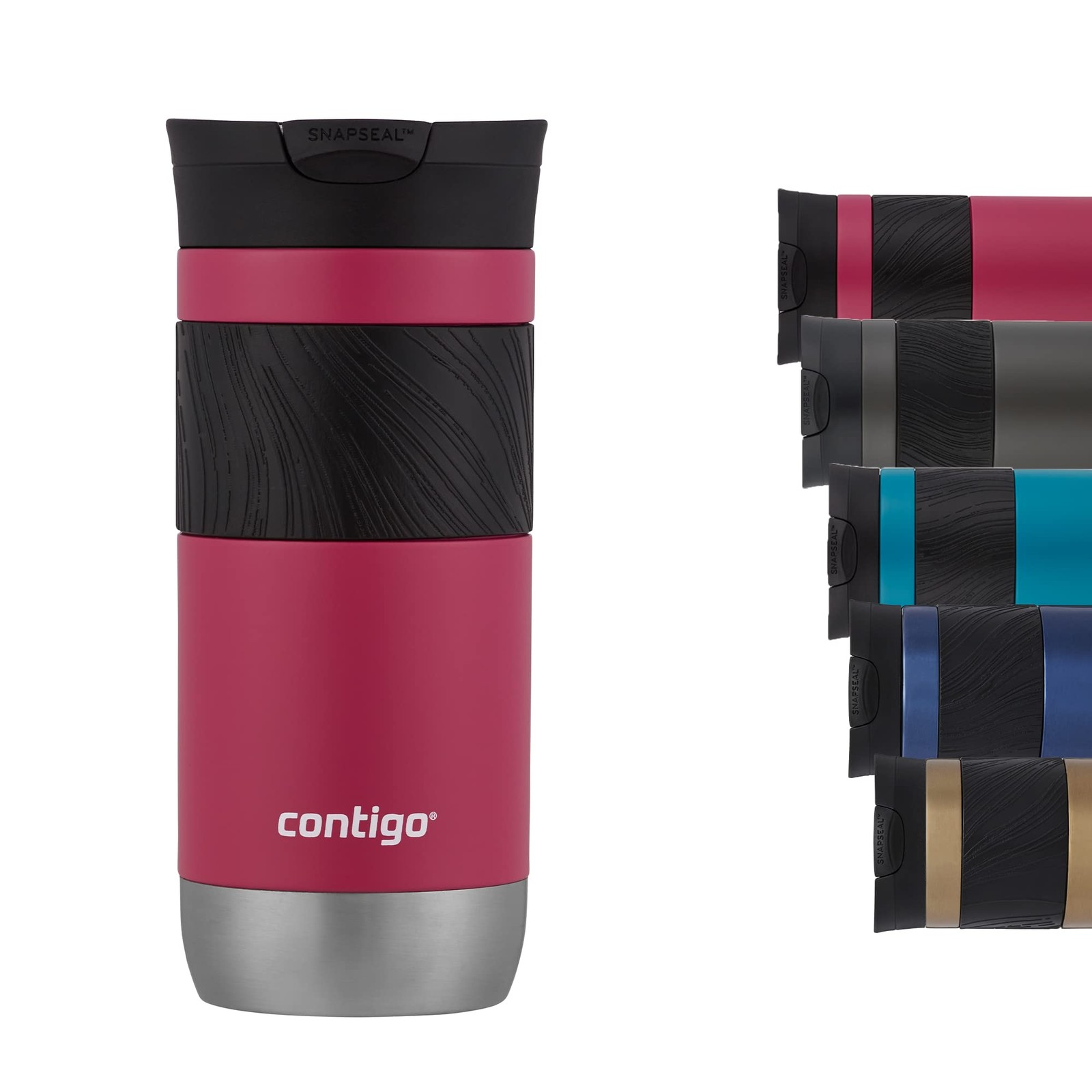 Contigo Byron 2.0 Thermo Mug, Stainless Steel Insulated Mug with Snapseal Closur