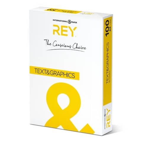 Carta per fotocopie A4 Sylvamo Rey Text & Graphics 170 CIE 100 g/m² Risma 500 fo