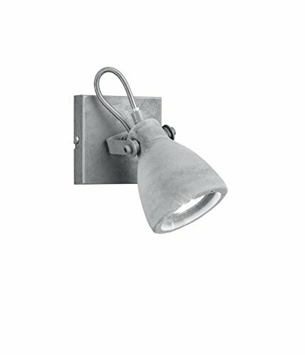 Trio Leuchten Trio 802500178 Concrete Faretto, 1x42 Watt, Calcestruzzo, 10x15x18