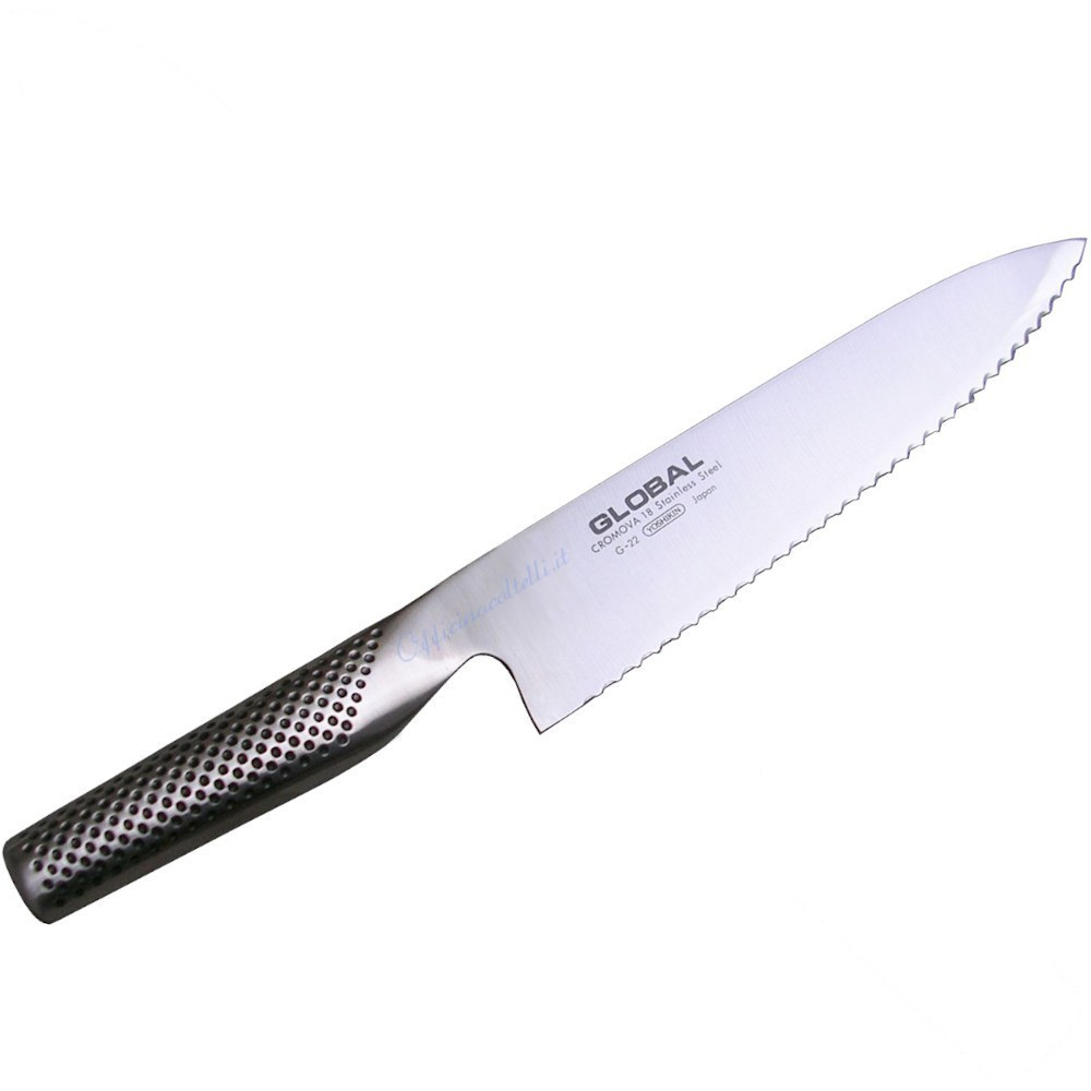 Coltello pane 20 cm giapponese Global G22R