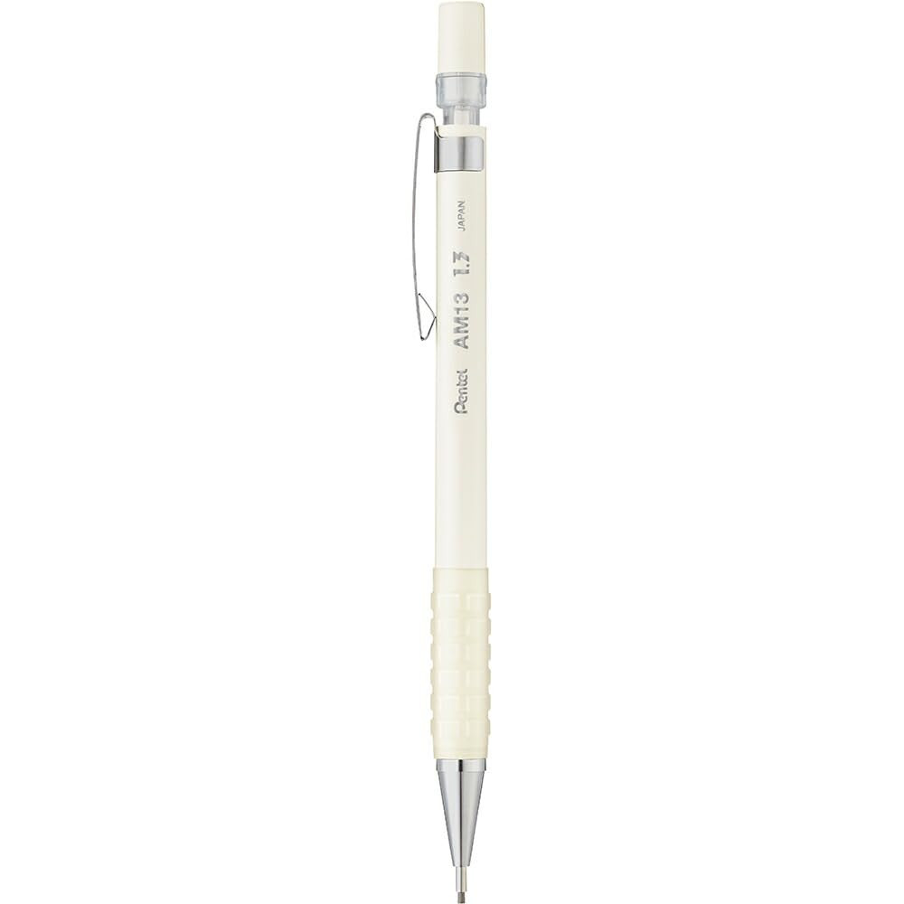 Pentel Amain Mechanical Pencil • 1,3 mm • White (q4T)