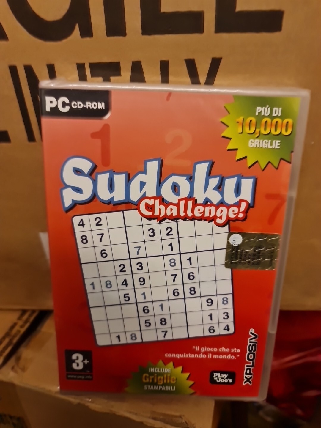 SUDOKU CHALLENGE! PC COMPUTER CD-ROM EDIZIONE ORIGINALE ITALIANO