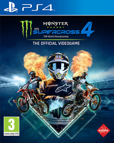 Monster Energy Supercross 4PlayStation 4 - Guida/RacingVersione Italiana