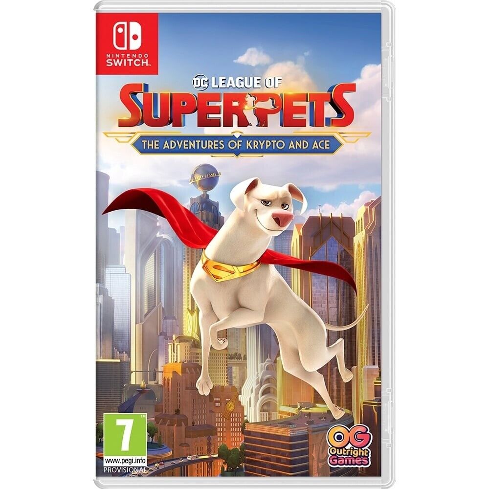 DC League of Super-Pets The Adventures of Krypto and Ace Juego Nintendo Switch
