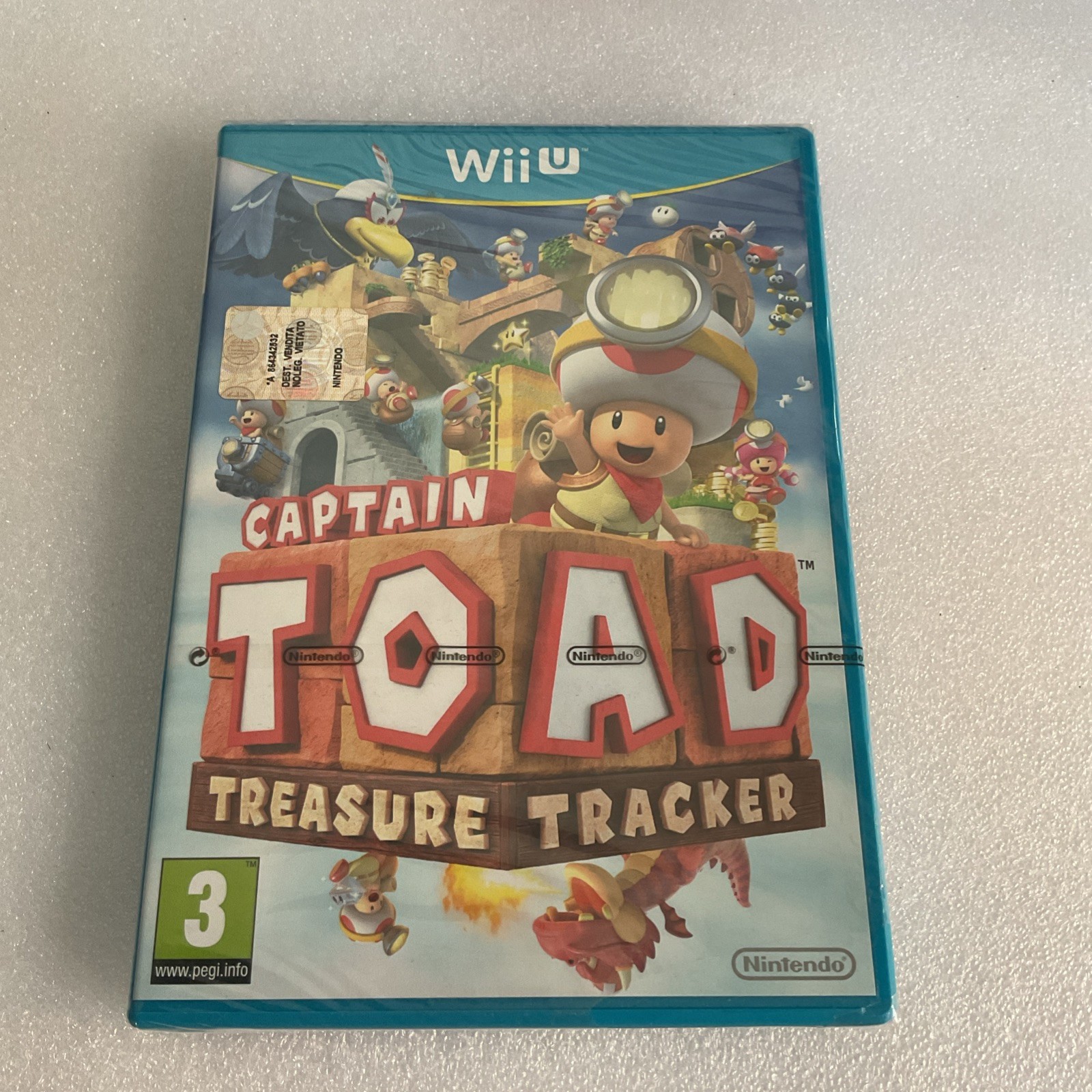 Capitain Toad Tresure Tracker, Wiiu Nuovo Italiano