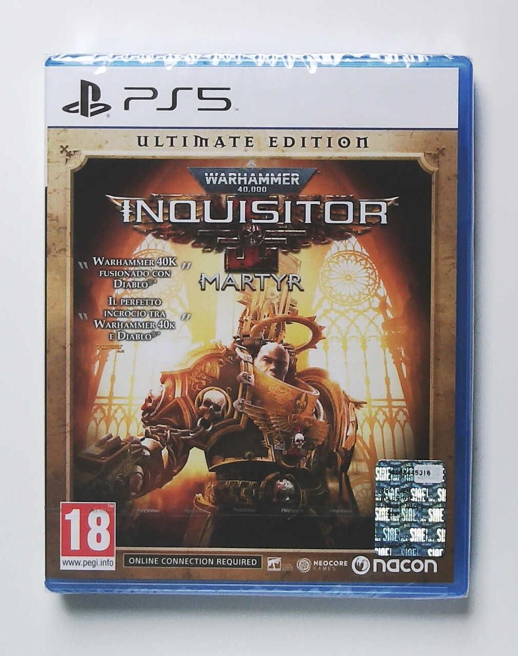 PS5 : WARHAMMER 40,000 INQUISITOR MARTYR - ULTIMATE EDITION - Nuovo, ITALIANO