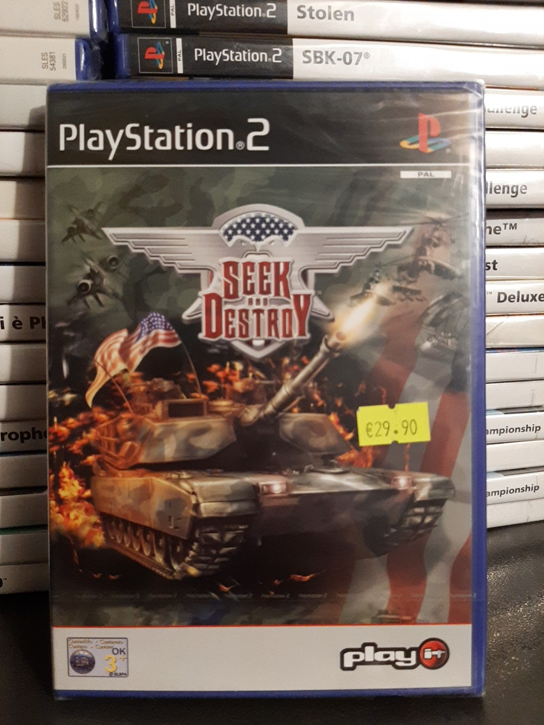 Seek and Destroy  PlayStation 2 NUOVO