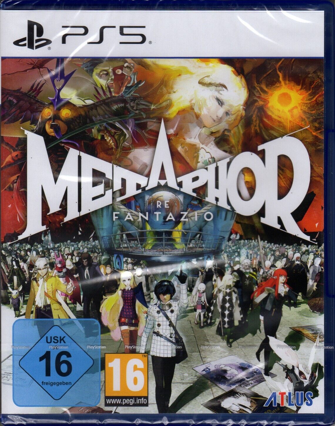 METAPHOR REFANTAZIO PLAYSTATION 5,PS5,NO PS4,Bluray,Italiano EUR,Nuovo,SIGILLATO