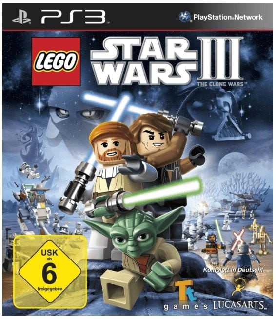 LEGO Star Wars III : The Clone Wars Juego Fisico para Consola Nintendo 3DS