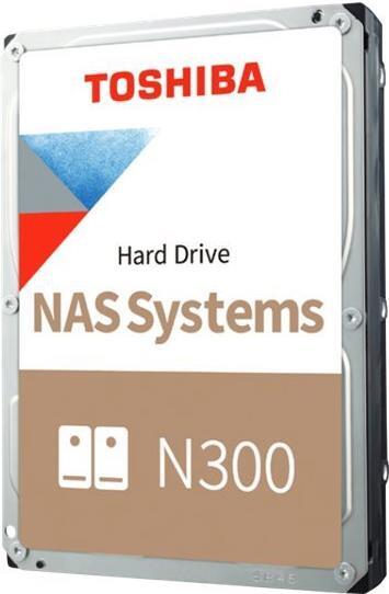 Toshiba N300 NAS Hard Drive 8TB 512MB - Festplatte - Serial ATA (HDWG780EZSTA)