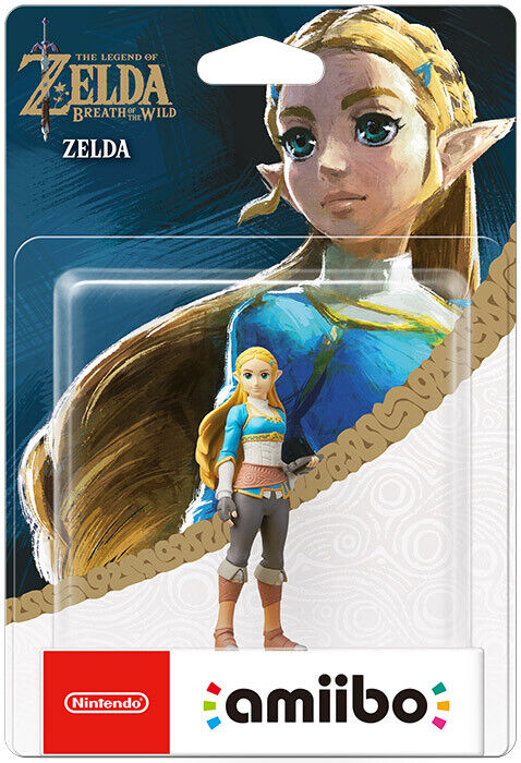Amiibo The Legend Of Zelda Breath Of The Wild Zelda Personaggio NINTENDO