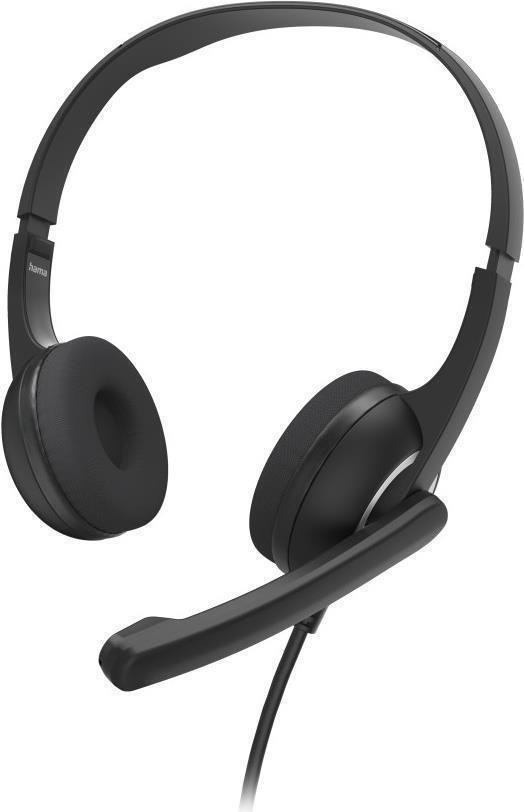 Hama HS-P150 V2 Ultra-lightweight Headset 3.5mm Jack Y-adapter Padded Ear Pads I