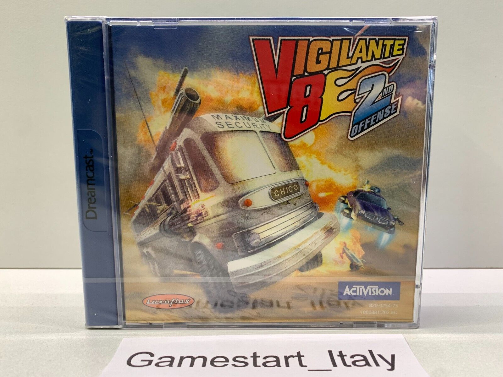 VIGILANTE 8 SECOND 2ND OFFENSE - SEGA DREAMCAST - NUOVO PAL NEW FACTORY SEALED