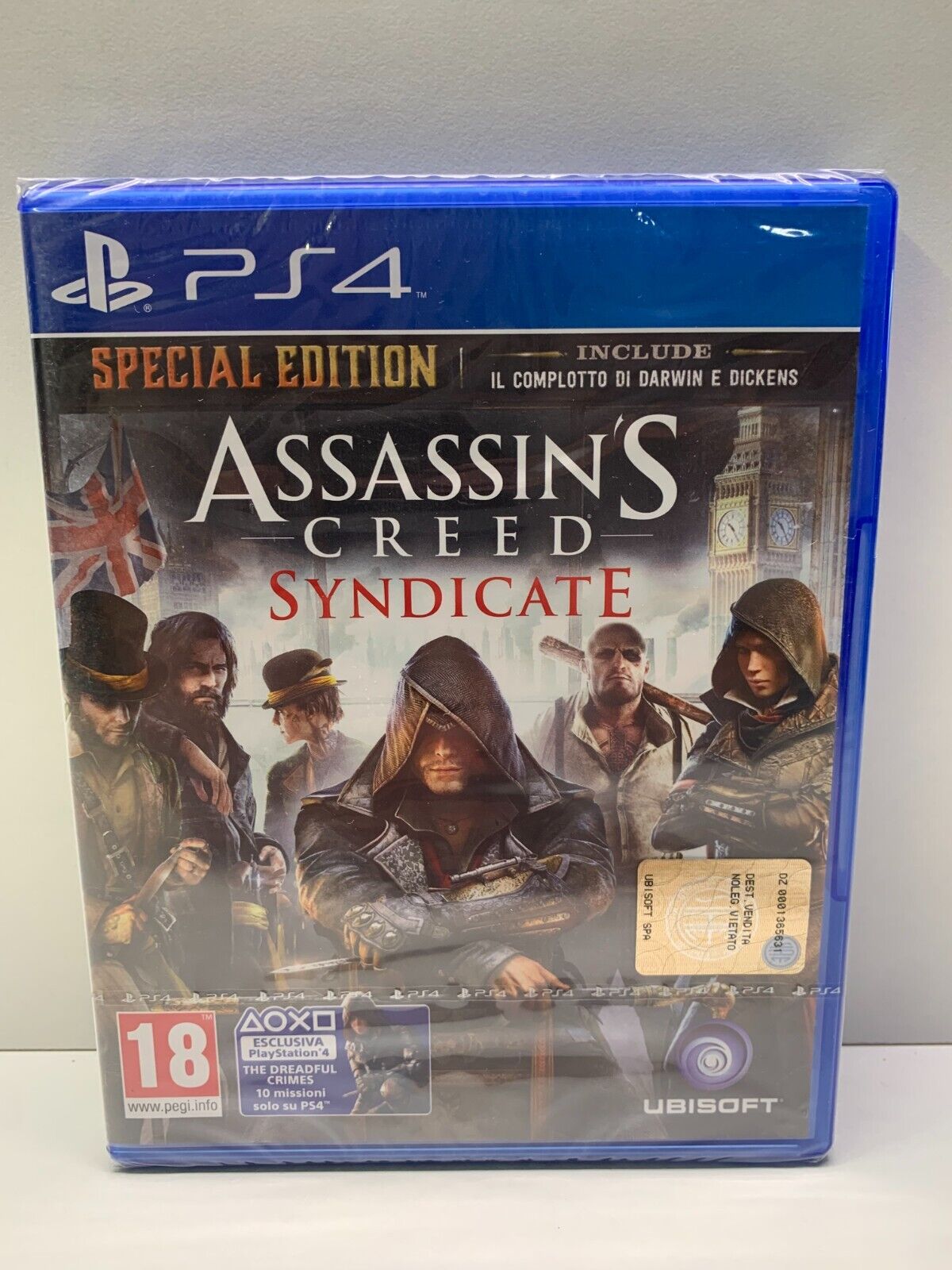 ASSASSIN'S CREED SYNDICATE SPECIAL EDITION - SONY PS4 - NUOVO SIGILLATO PAL