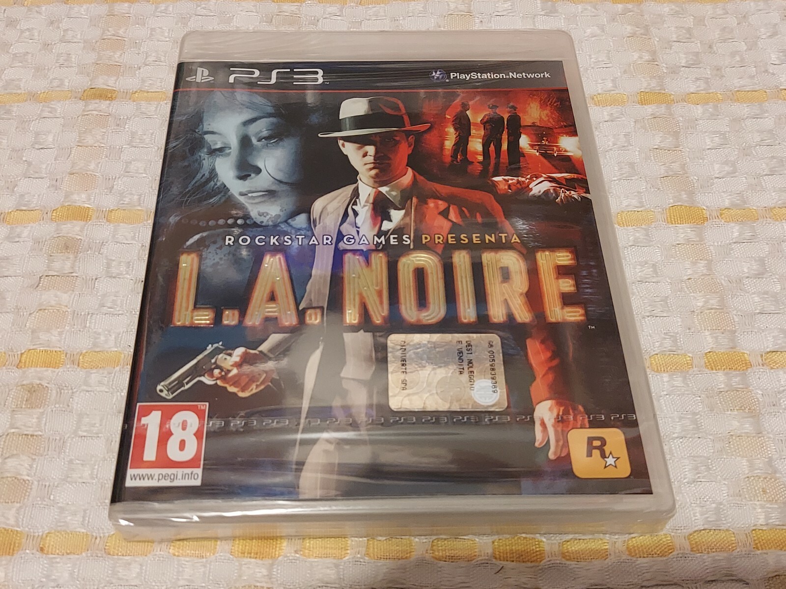 L.A. NOIRE con SCRITTA DORATA PS3 PAL ITALIANO PLAYSTATION 3 NUOVO SIGILLATO