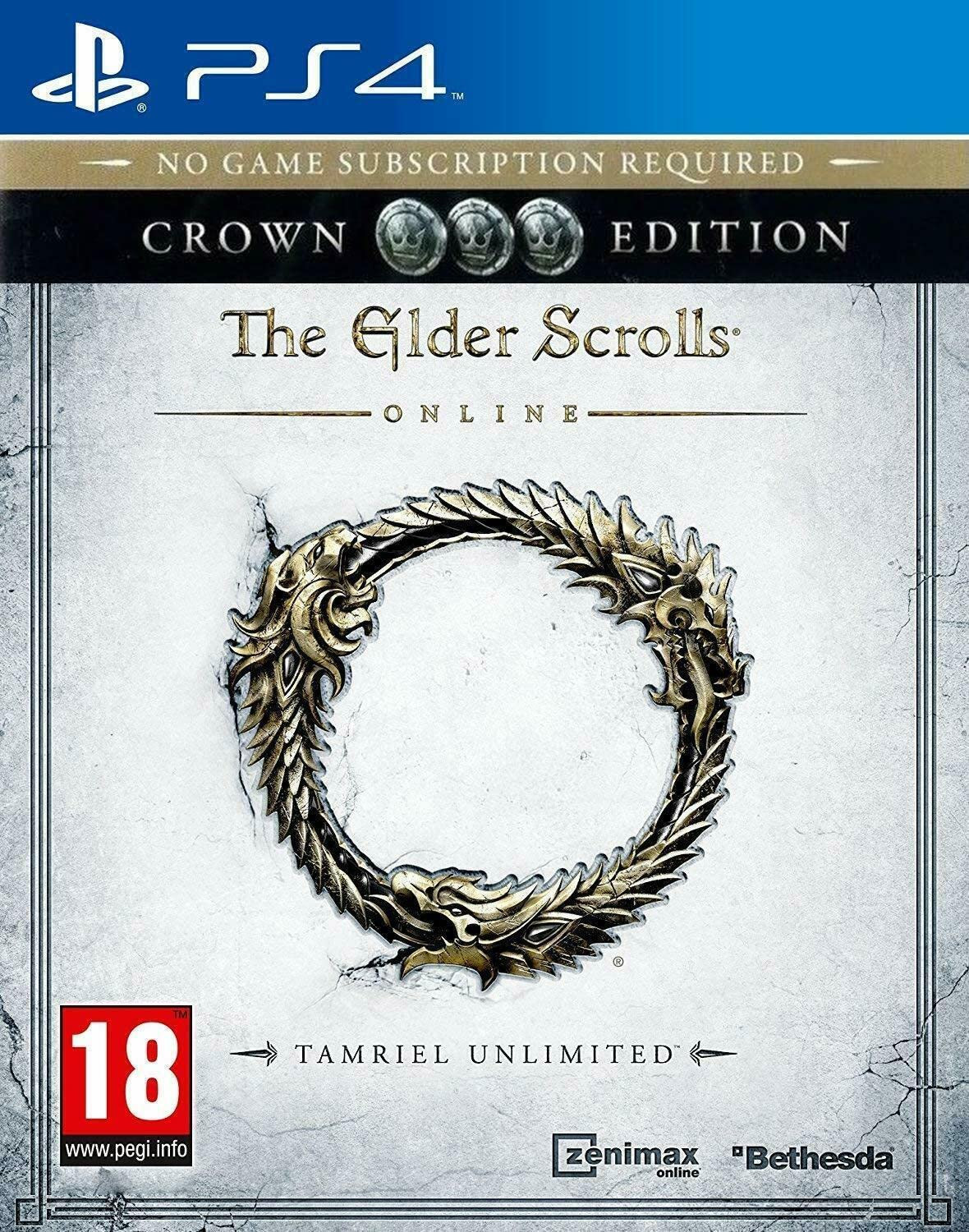 The Elder Scrolls Online - Crown Edition (Tamriel Unlimited) Ps4 (PlayStation 4)