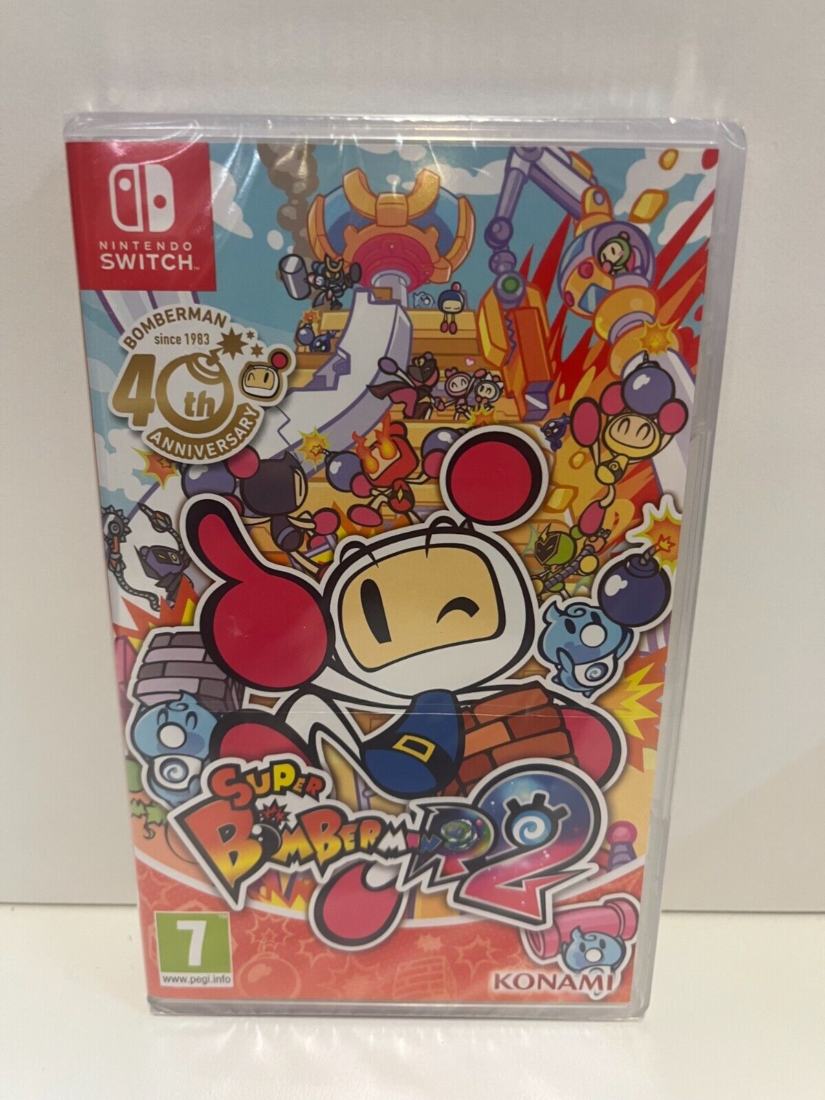 SUPER BOMBERMAN R 2 NINTENDO SWITCH NEW FACTORY SEALED PAL