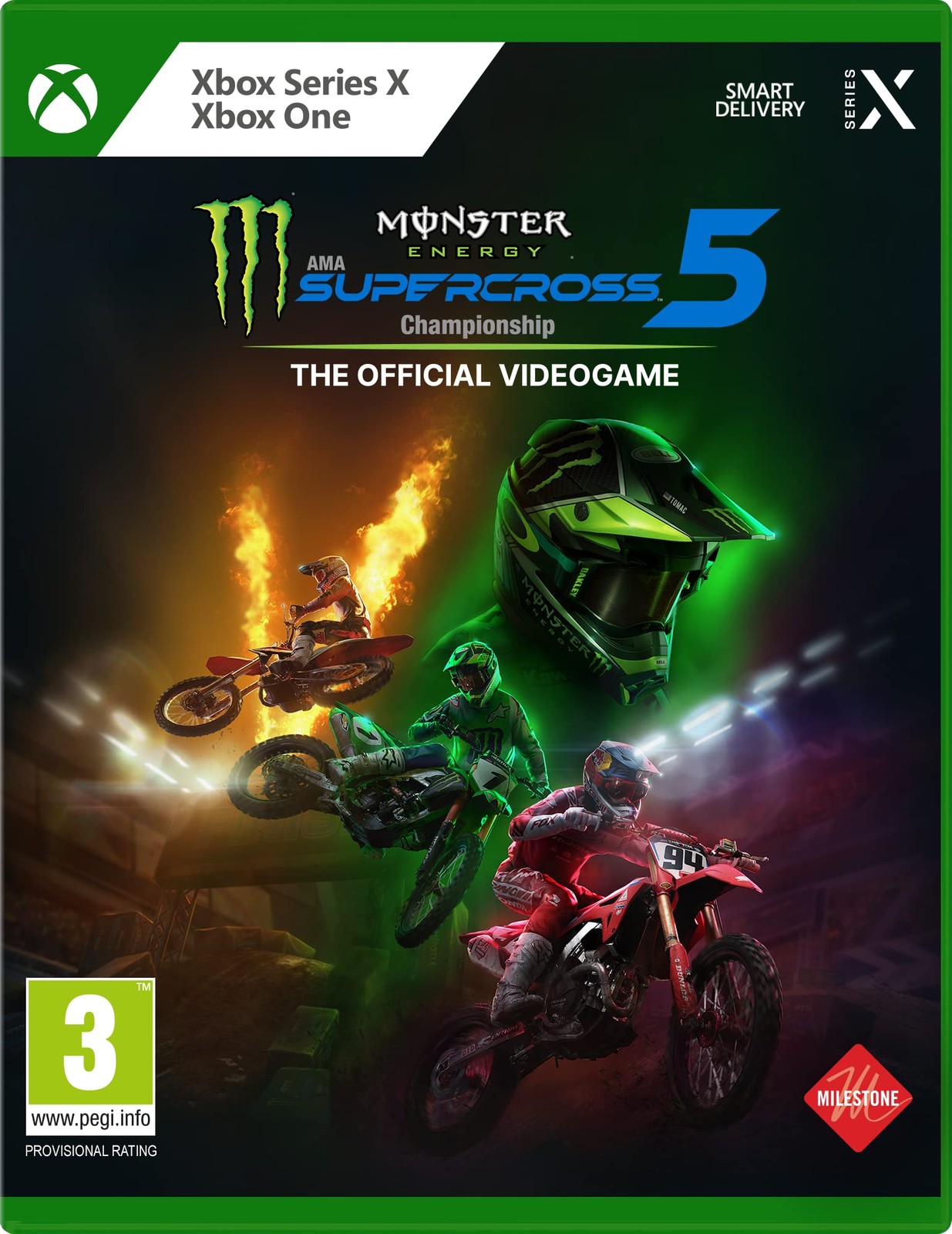 MILESTONE Monster Energy Supercross - The Official Videogame 5 (Xbox One) (PC)