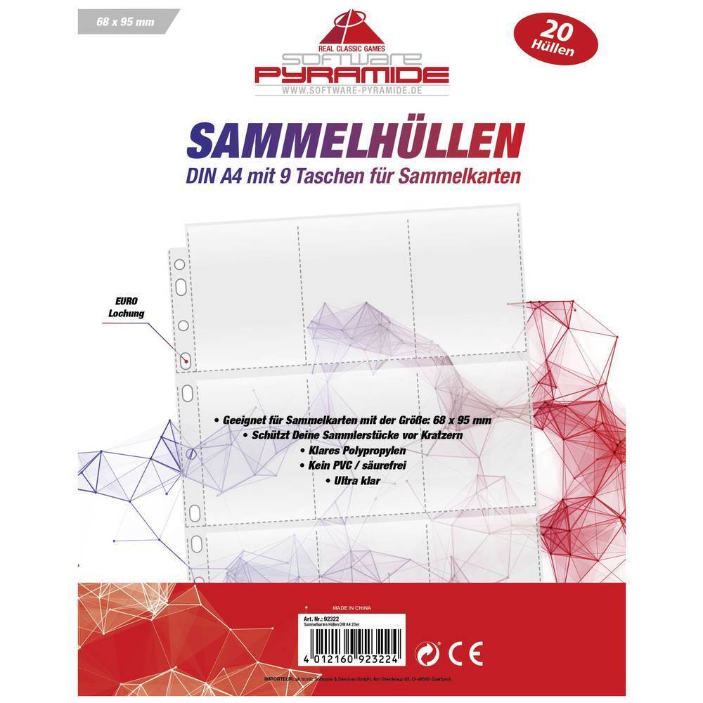 Software Pyramide Manicotti per carte da gioco