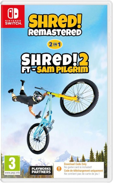 SHRED! REMASTERED 2 IN 1 SHRED! 2 FT SAM PILGRIM (CIAB) Juego Nintendo Switch