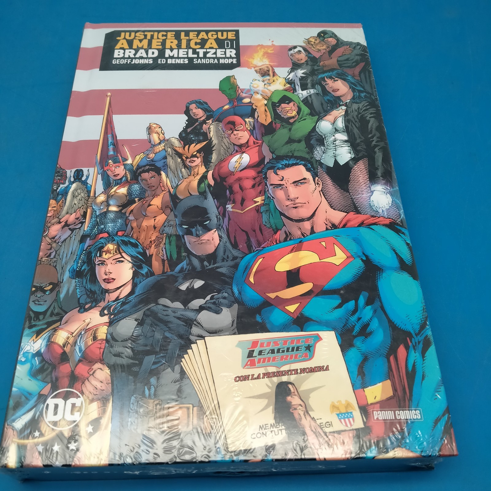 Justice League America di Brad Meltzer - DC Deluxe - NUOVO-Panini Comics -