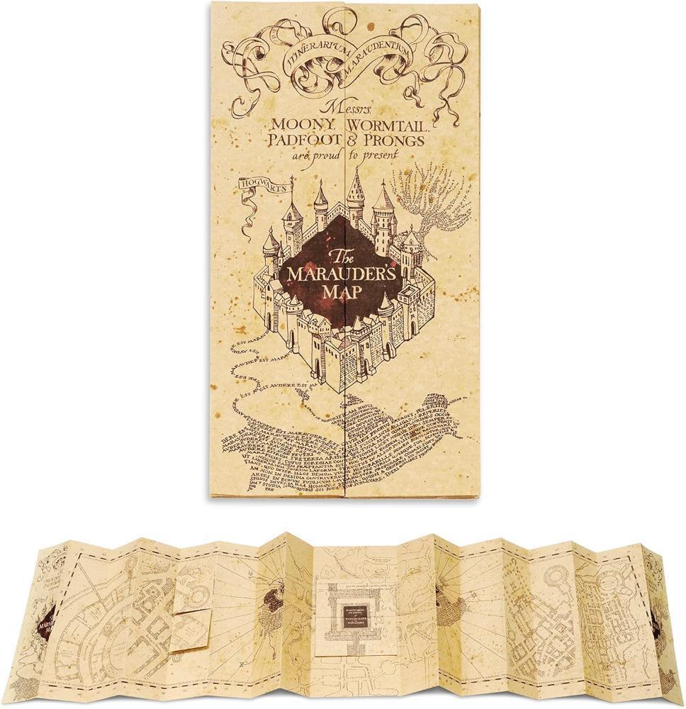 PROP REPLICA - HARRY POTTER: THE MARAUDER'S MAP/MAPPA DEL MALANDRINO Gruppo Erik