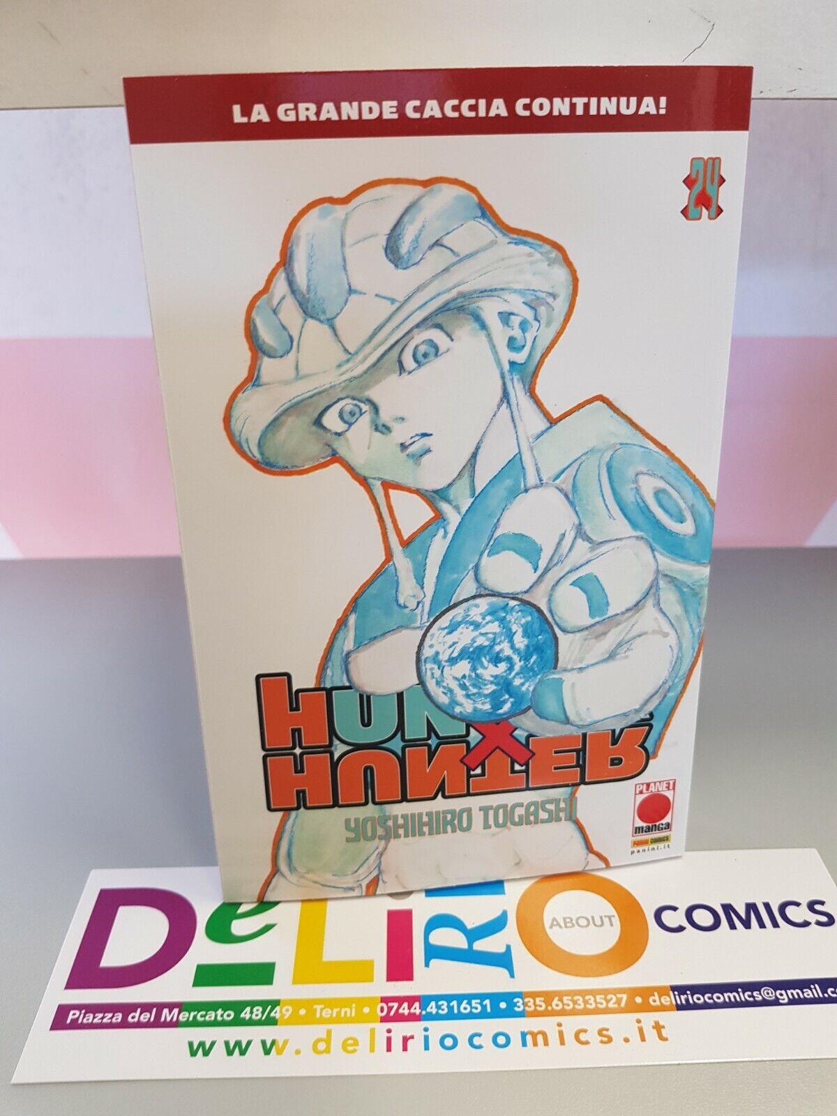 HUNTER X HUNTER N.24 (SECONDA RISTAMPA) Ed. PLANET MANGA SCONTO 5%