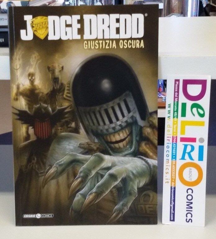 JUDGE DREDD - GIUSTIZIA OSCURA Ed. COSMO SCONTO 5%