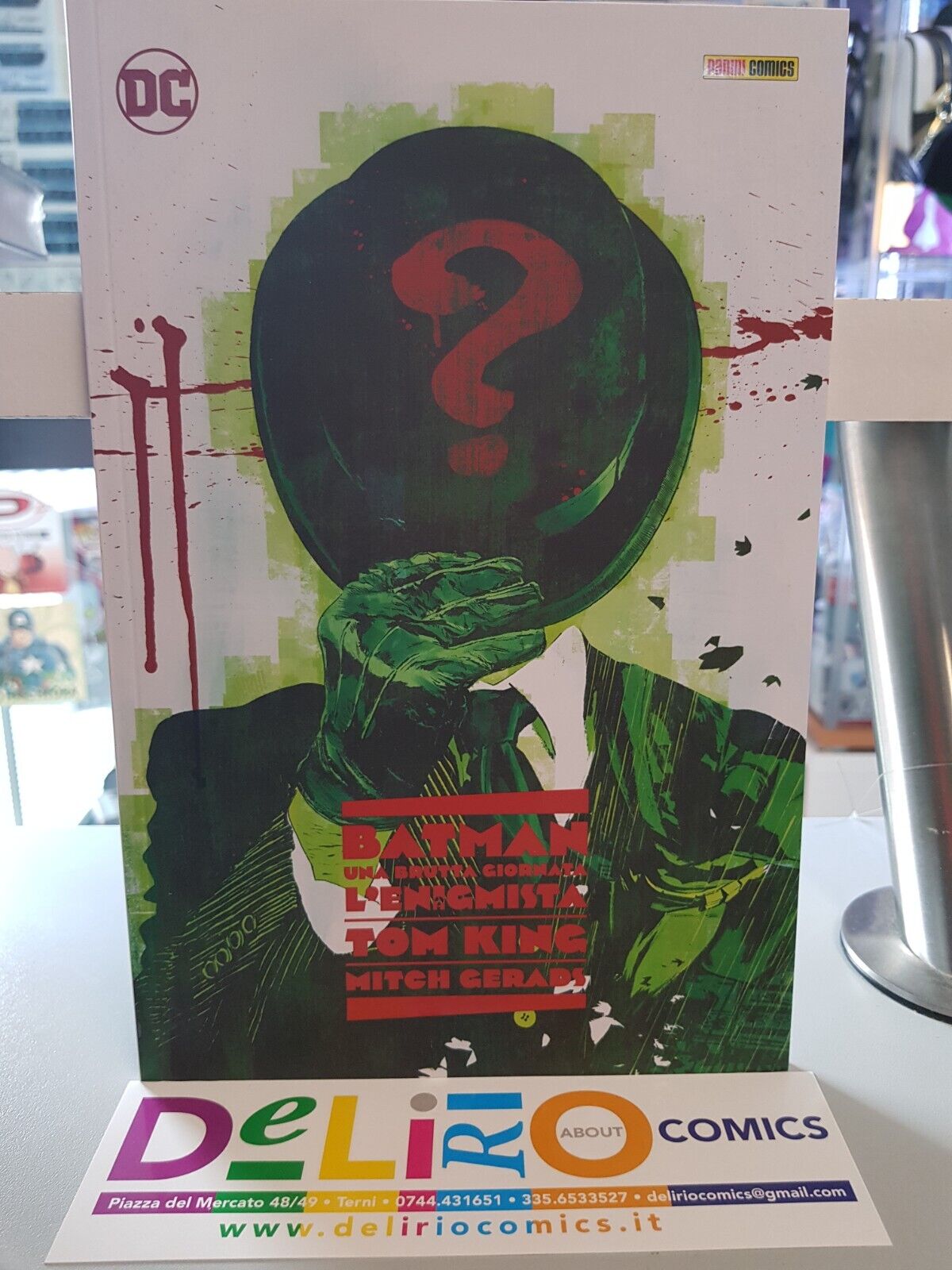 BATMAN - UNA BRUTTA GIORNATA - L'ENIGMISTA Ed. PANINI COMICS DC SCONTO 5%