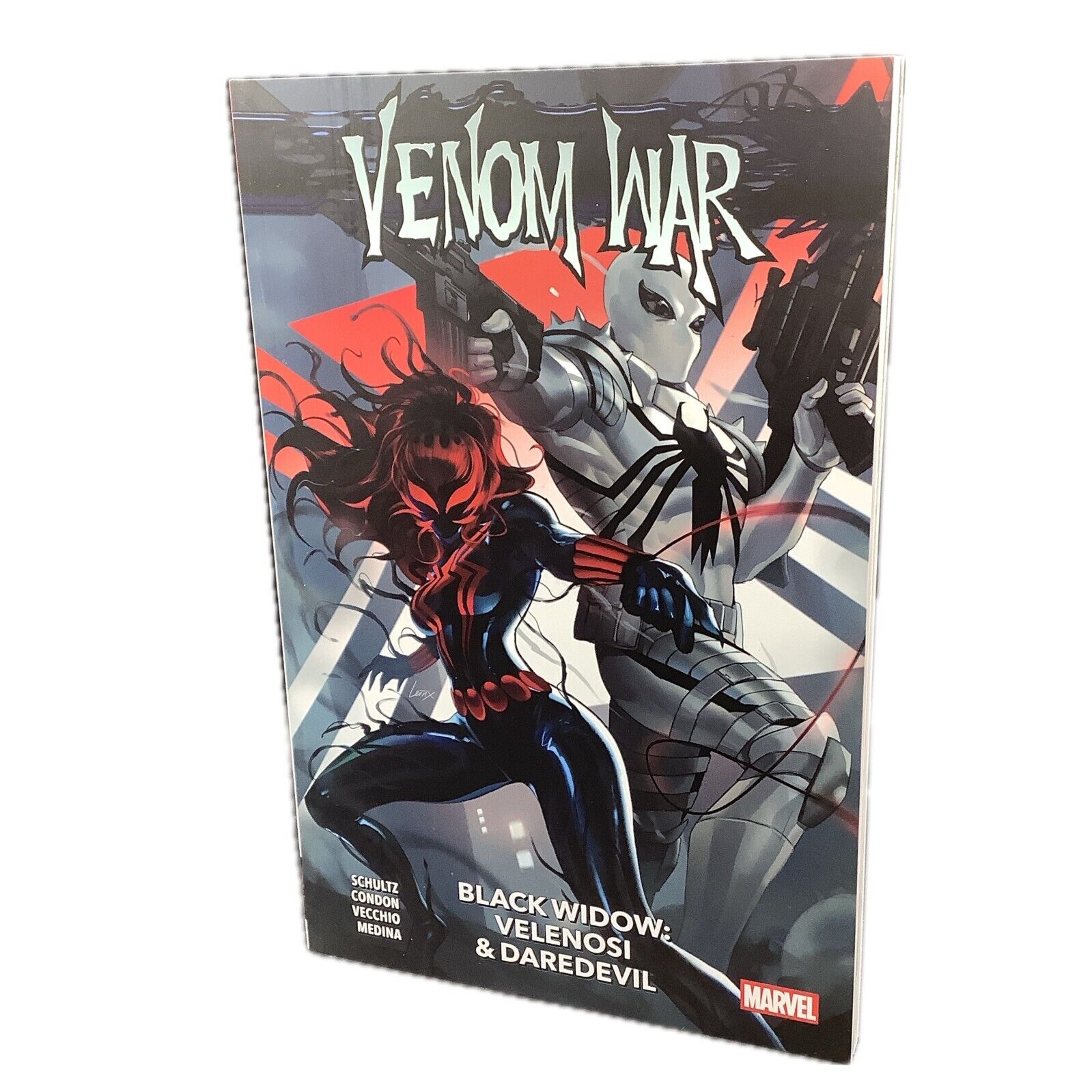 VENOM WAR - BLACK WIDOW: VELENOSI & DAREDEVIL - fumetto Marvel Panini Comics