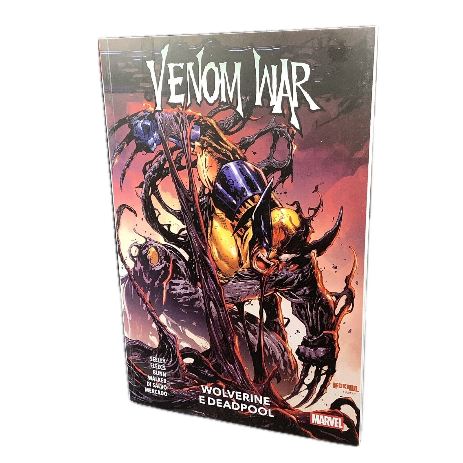 VENOM WAR - WOLVERINE e DEADPOOL - fumetto Marvel Panini Comics