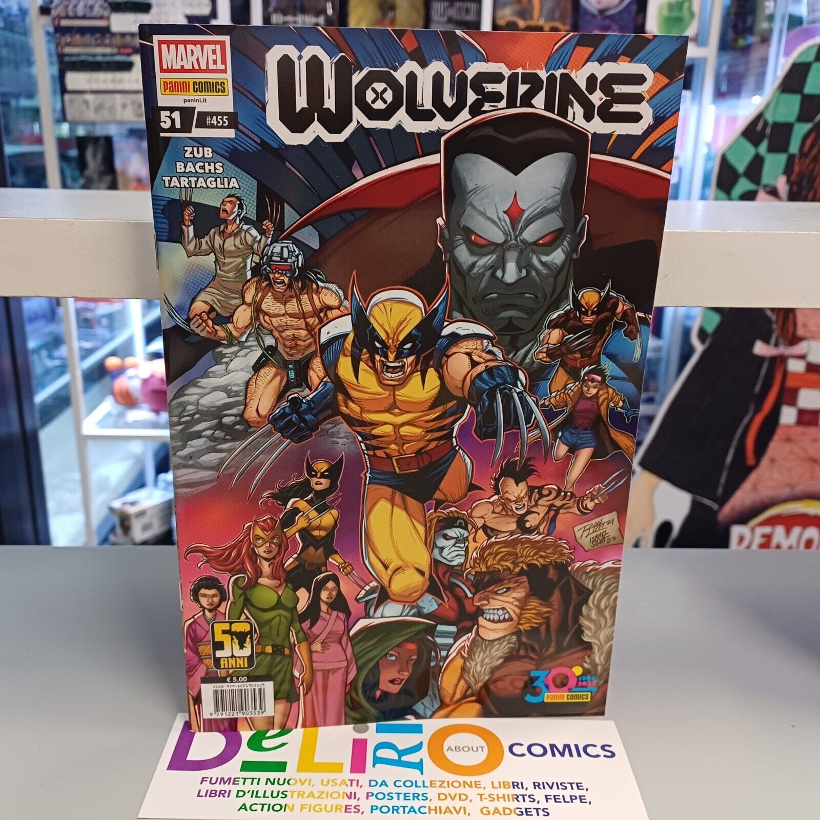 WOLVERINE N.455 WOLVERINE N.51 Ed.PANINI COMICS SCONTO 5%