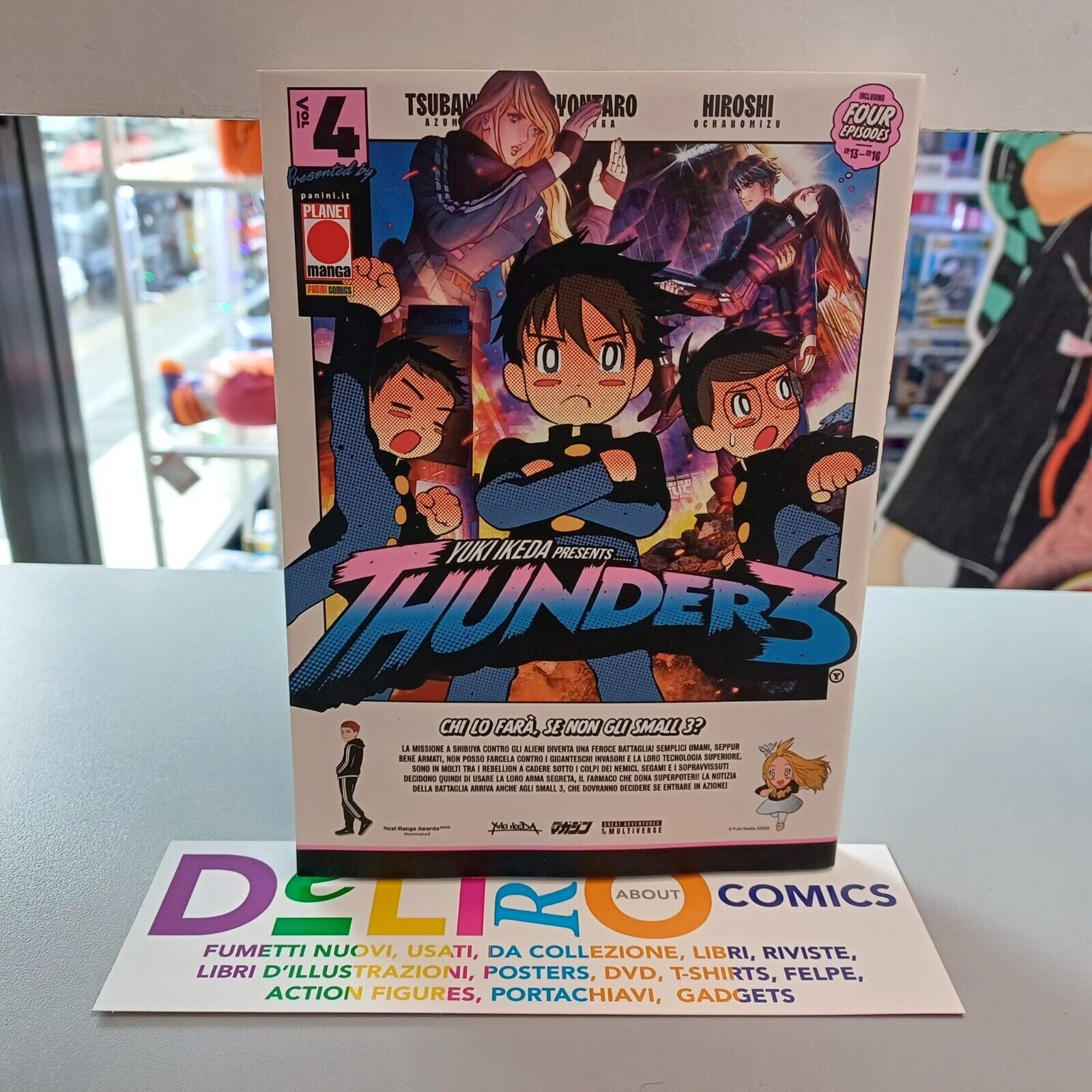THUNDER3 N.4 Ed. PLANET MANGA SCONTO 5%
