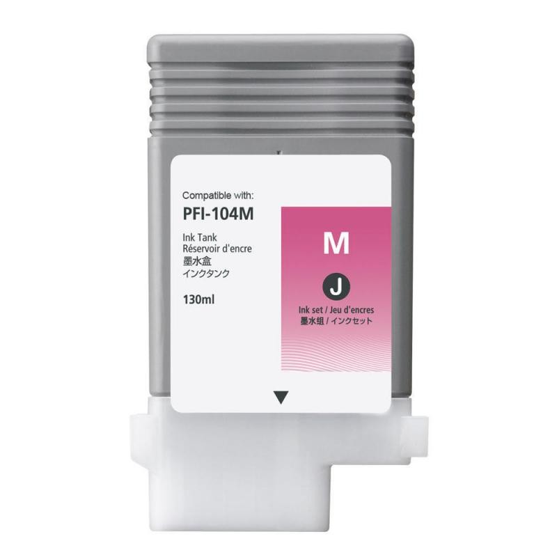 CARTUCCIA PFI-104M MAGENTA COMPATIBILE PER CANON IPF650,655,IPF750,755,760,765 3