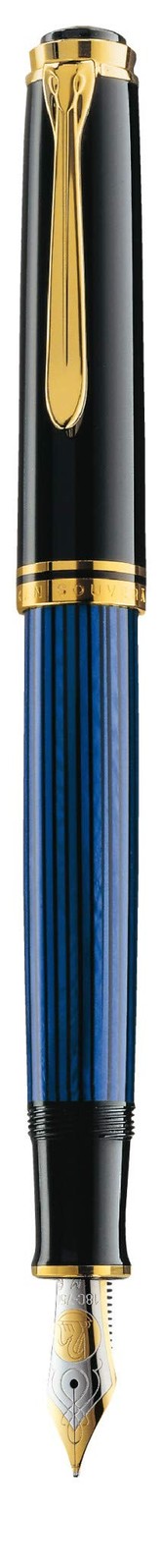 Pelikan Luxury Souveran M800 Fountain Pen - Black/Blue