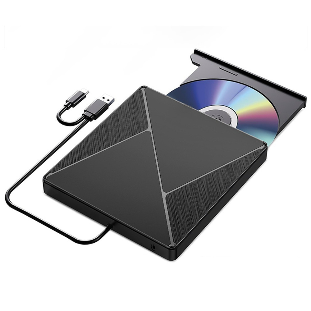 Unità DVD Esterna USB3.0 Masterizzatore CD-ROM Portatile Doppia Interfaccia3962