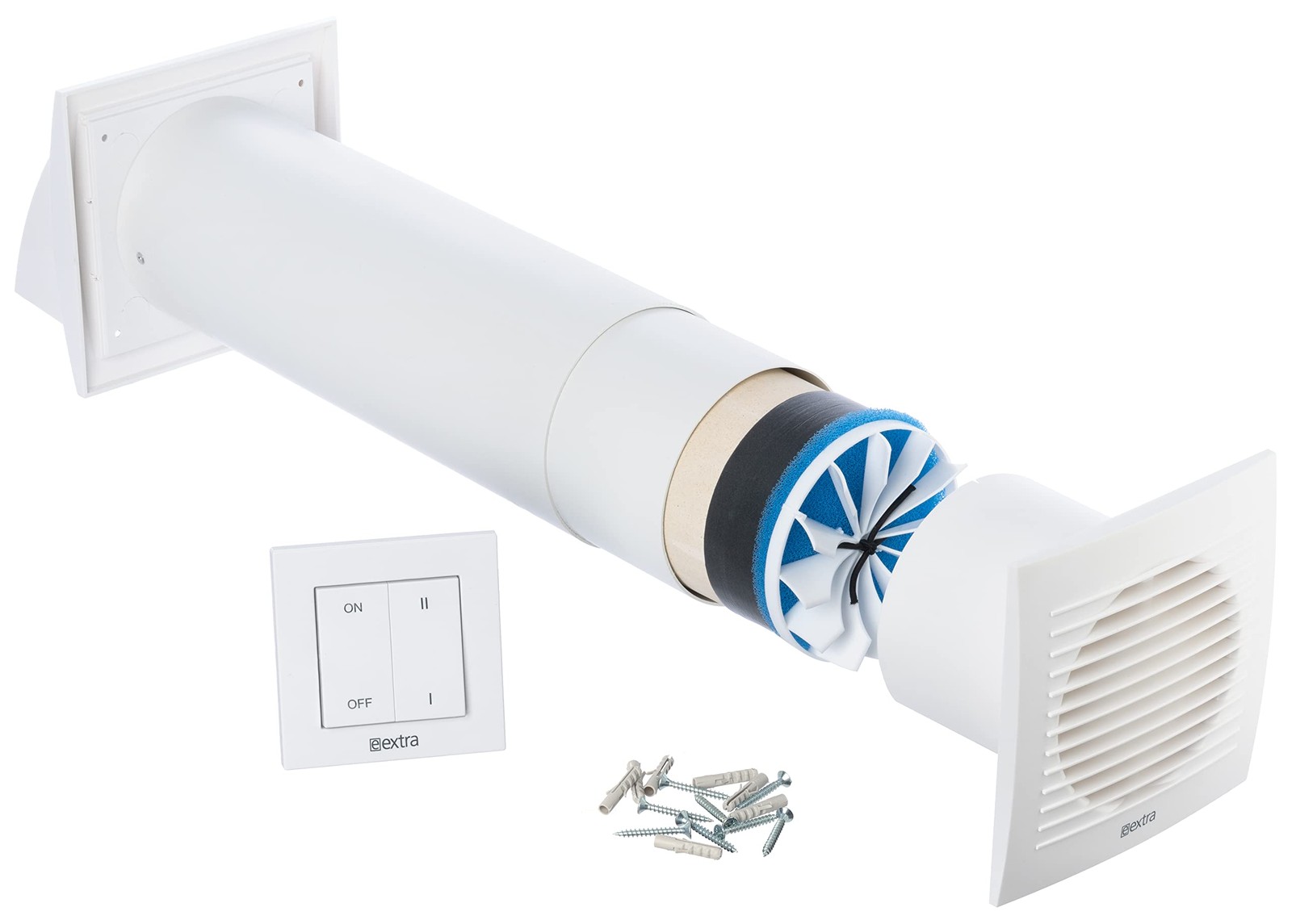 LIRAST 150mm Ventilazione Meccanica Controllata VMC Doppio Flusso (B2P)
