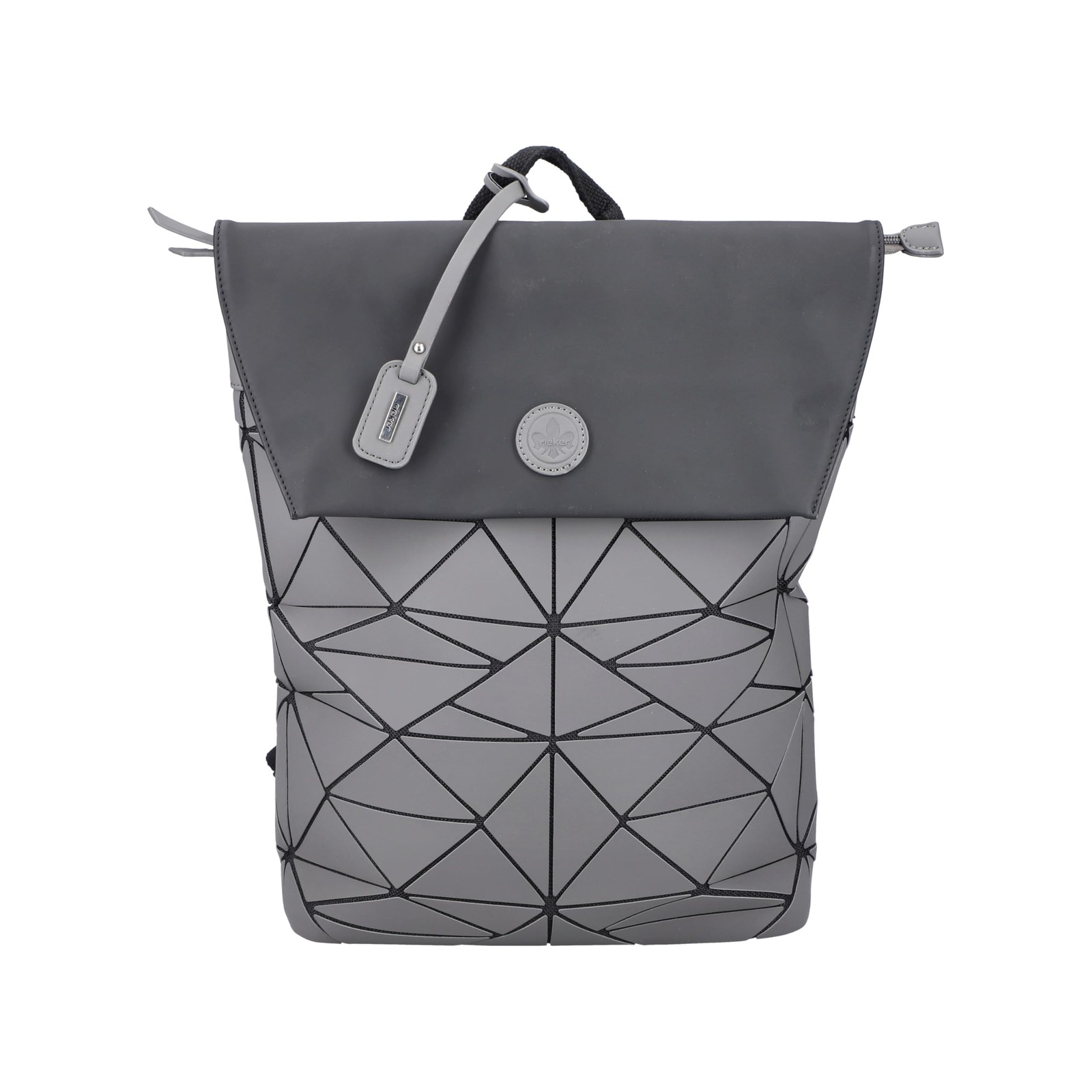 Rieker H1391, Zaino Donna, Grigio, S (t5Z)